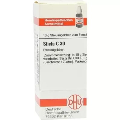 STICTA C 30 kroglic, 10 g