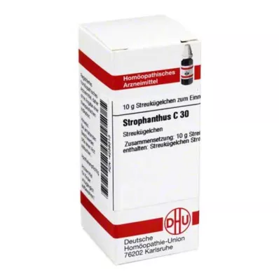 STROPHANTHUS C 30 kroglic, 10 g