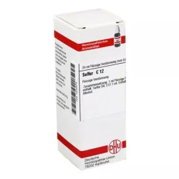 SULFUR Raztopina C 12, 20 ml