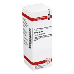 SULFUR C 200 razredčitev, 20 ml