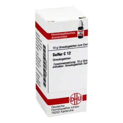 DHU Žveplo C 12 globule, 10 g DHU Žveplo C 12 globule, 10 g