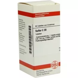 SULFUR C 30 tablet, 80 kapsul