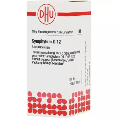 SYMPHYTUM D 12 kroglic, 10 g