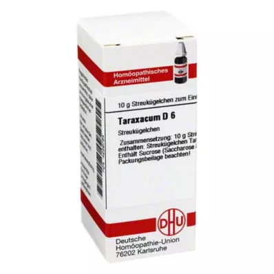 TARAXACUM D 6 kroglic, 10 g