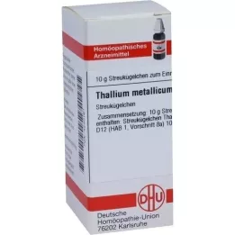 THALLIUM METALLICUM D 12 kroglic, 10 g