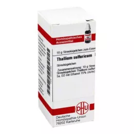 THALLIUM SULFURICUM D 12 kroglic, 10 g