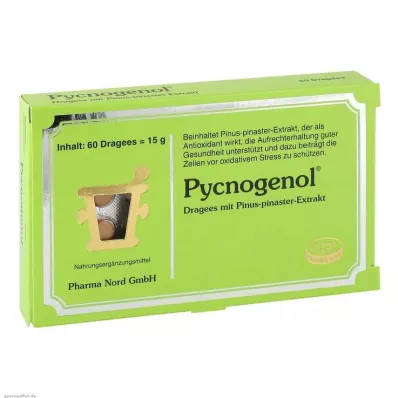 PYCNOGENOL KIEFERNRINDENEXTRAKT Pharma Nord Drag, 60 kosov PYCNOGENOL KIEFERNRINDENEXTRAKT Pharma Nord Drag, 60 kosov