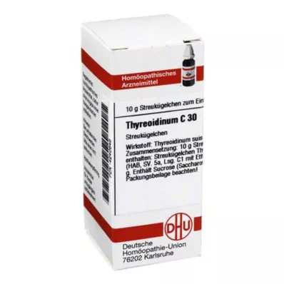 THYREOIDINUM C 30 kroglic, 10 g
