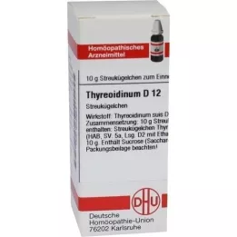 THYREOIDINUM D 12 kroglic, 10 g