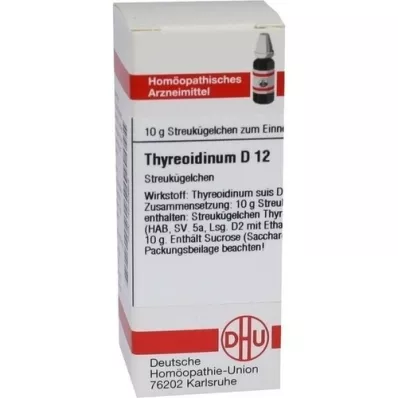 THYREOIDINUM D 12 kroglic, 10 g