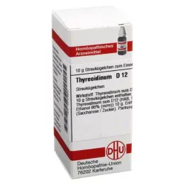 THYREOIDINUM D 12 kroglic, 10 g