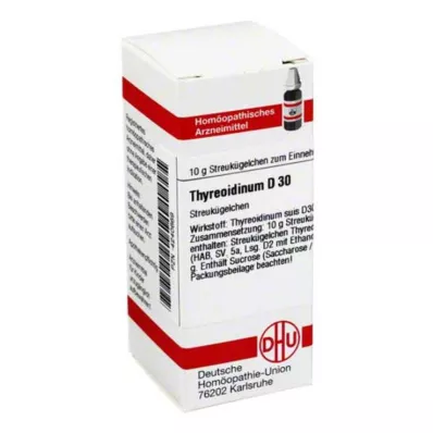 THYREOIDINUM D 30 kroglic, 10 g