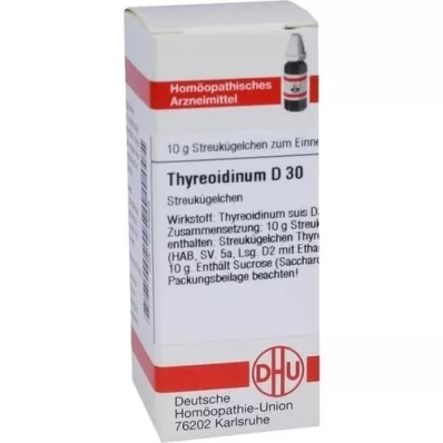 THYREOIDINUM D 30 kroglic, 10 g