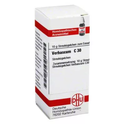 VERBASCUM C 30 kroglic, 10 g