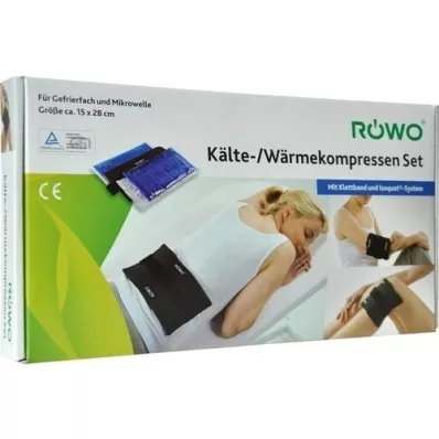 RÖWO Hladno-topli obkladek z velcro povojem 2 kosa, 1 P