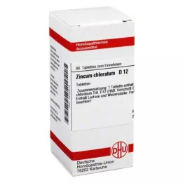 ZINCUM CHLORATUM D 12 tablet, 80 kapsul