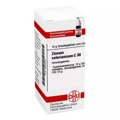 ZINCUM VALERIANICUM C 30 kroglic, 10 g
