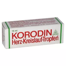 KORODIN Kapljice za srce in ožilje za peroralno uporabo, 10 ml