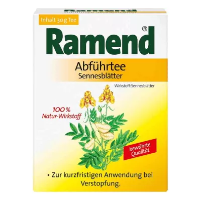 RAMEND Odvajalni čajni listi senne, 30 g