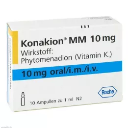 KONAKION MM 10 mg raztopina, 10 kosov