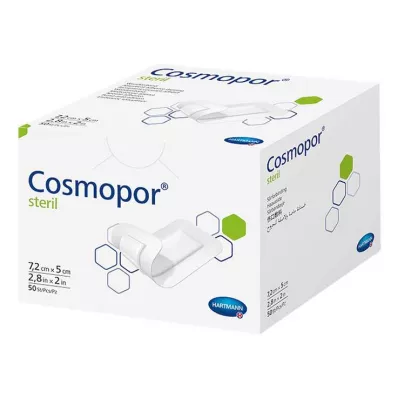 COSMOPOR sterilna obloga za rane 5x7,2 cm, 50 kosov