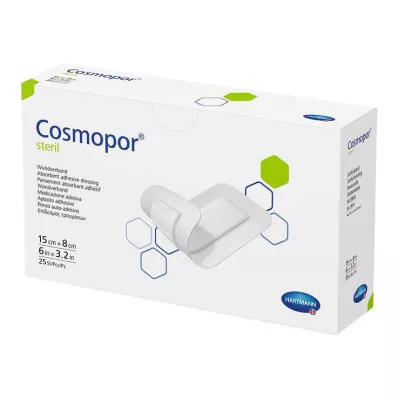 COSMOPOR Sterilna obloga za rane 8x15 cm, 25 kosov