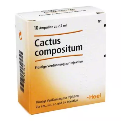 CACTUS COMPOSITUM Ampule, 10 kosov