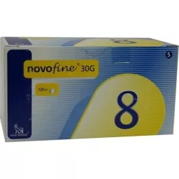 NOVOFINE 8 igel 0,30x8 mm, 100 kosov