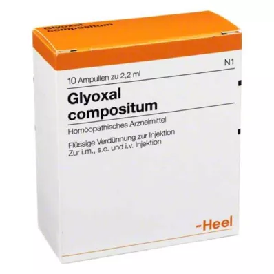 GLYOXAL ampule compositum, 10 kosov GLYOXAL ampule compositum, 10 kosov