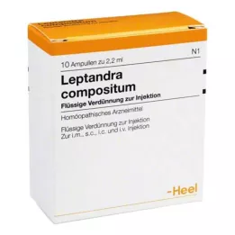 LEPTANDRA COMPOSITUM Ampule, 10 kosov