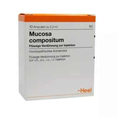 MUCOSA ampule compositum, 10 kosov