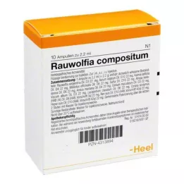 RAUWOLFIA COMPOSITUM Ampule, 10 kosov