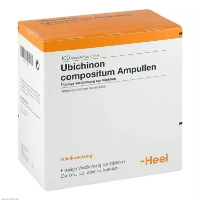 UBICHINON komp. ampule, 100 kosov