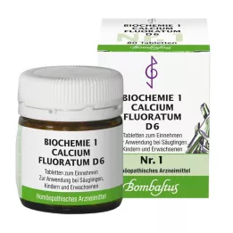 BIOCHEMIE 1 Calcium fluoratum D 6 tablet, 80 kosov