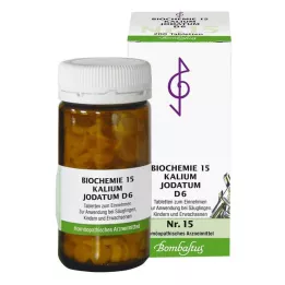 BIOCHEMIE 15 Kalijev jodatum D 6 tablet, 200 kosov