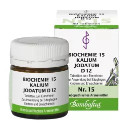 BIOCHEMIE 15 Potassium iodatum D 12 tablet, 80 kosov