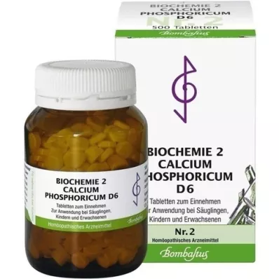 BIOCHEMIE 2 Calcium phosphoricum D 6 tablet, 500 kosov