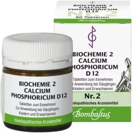 BIOCHEMIE 2 Calcium phosphoricum D 12 tablet, 80 kosov