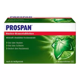PROSPAN Šumeče tablete proti kašlju, 20 kosov