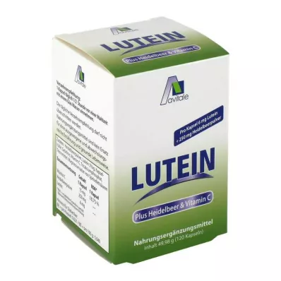 LUTEIN KAPSELN 6 mg + borovnica, 120 kosov LUTEIN KAPSELN 6 mg + borovnica, 120 kosov