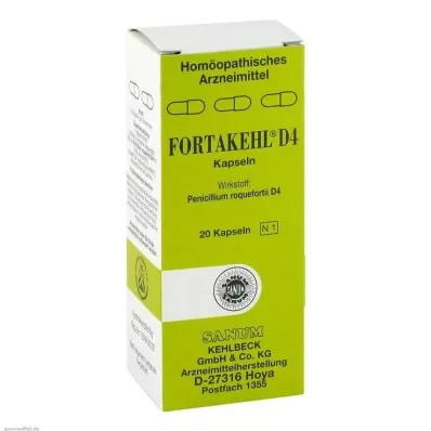 FORTAKEHL D 4 kapsule, 20 kosov