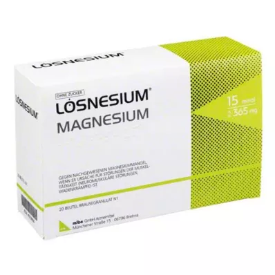 LÖSNESIUM Šumeče granule, 20 kosov LÖSNESIUM Šumeče granule, 20 kosov