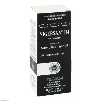 NIGERSAN D 4 kapsule, 20 kosov