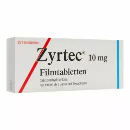 ZYRTEC Filmsko obložene tablete, 20 kosov