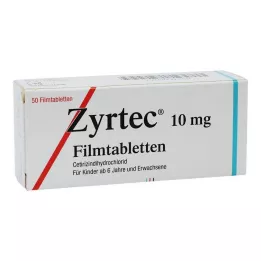 ZYRTEC Filmsko obložene tablete, 50 kosov
