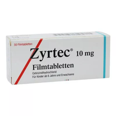 ZYRTEC Filmsko obložene tablete, 50 kosov