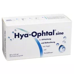 HYA-OPHTAL sine kapljice za oči, 60X0,5 ml