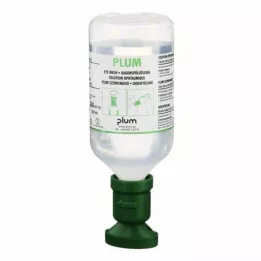 PLUM Raztopina za izpiranje oči NaCl s skodelico za oči, 500 ml