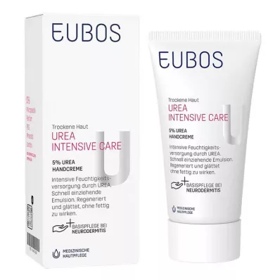 Eubos Urea za suho kožo 5%, 75 ml