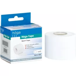 HÖGA-TAPE 5 cmx10 m bela, 1 kos